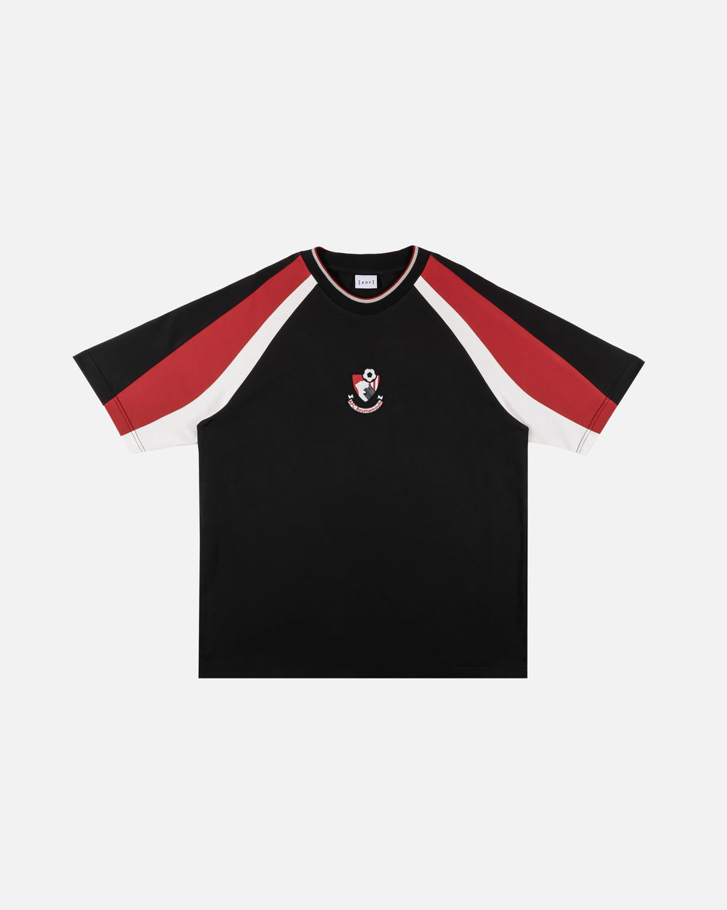 AFC Bournemouth 90s Heavyweight Panelled Tee Hoodie, Sweatshirt | CiraTrend.com (Image 1)