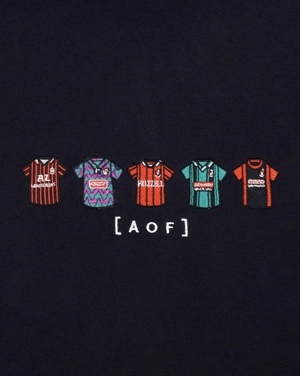 AFC Bournemouth Embroidered Classics Black Hoodie T-Shirts, Sweatshirt | CiraTrend.com (Image 2)