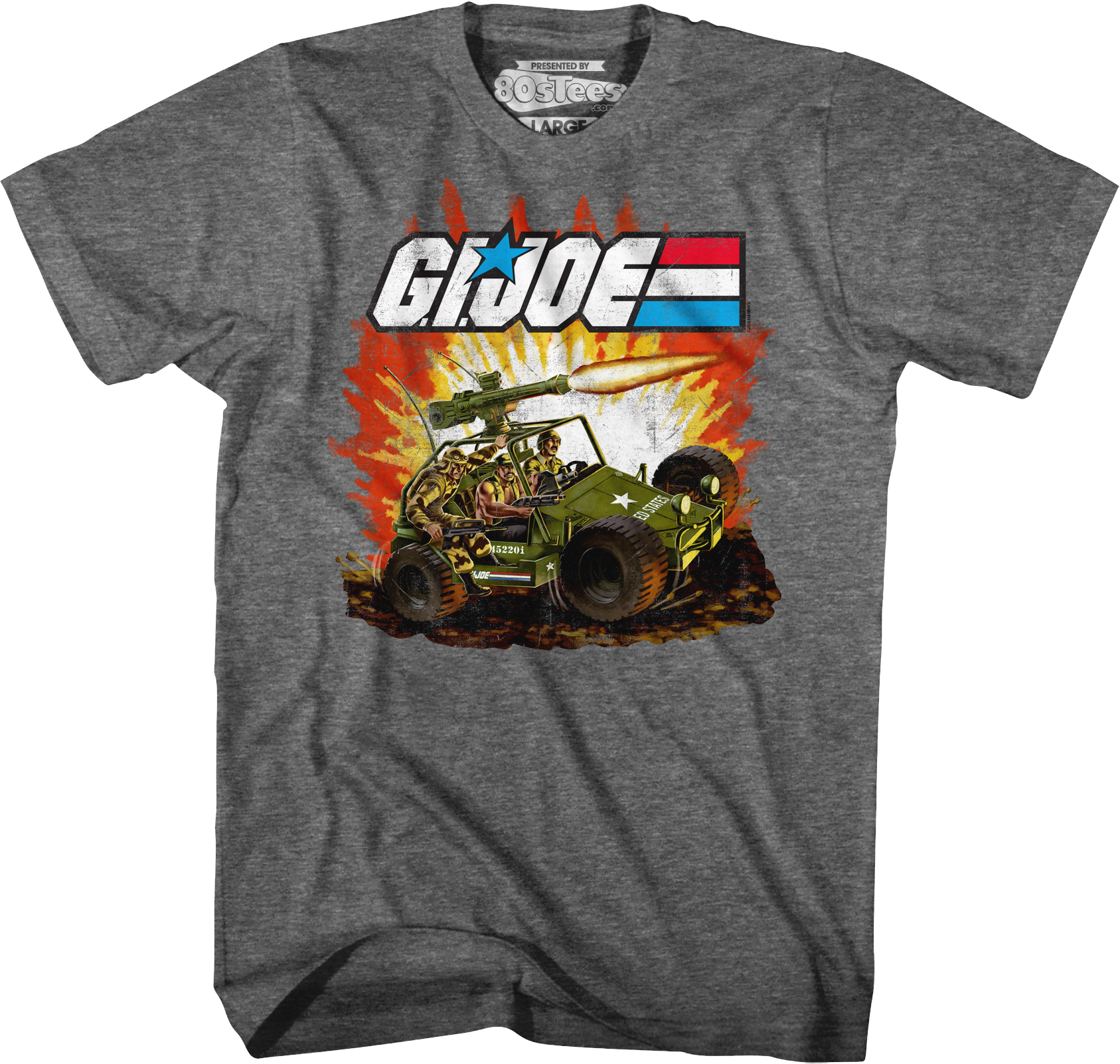 Box Art AWE Striker GI Joe T-Shirt Hoodie, Sweatshirt | CiraTrend.com (Image 1)