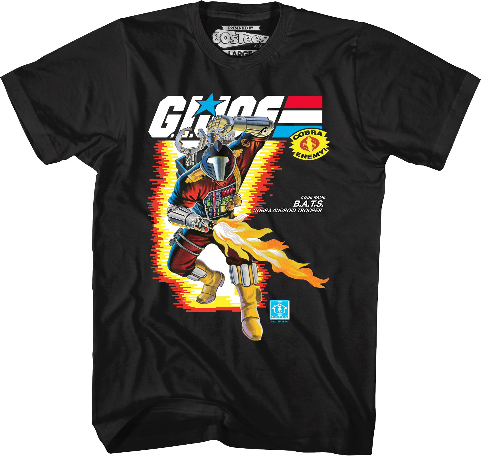 Box Art B. A. T. S. GI Joe T-Shirt Hoodie, Sweatshirt | CiraTrend.com (Image 1)