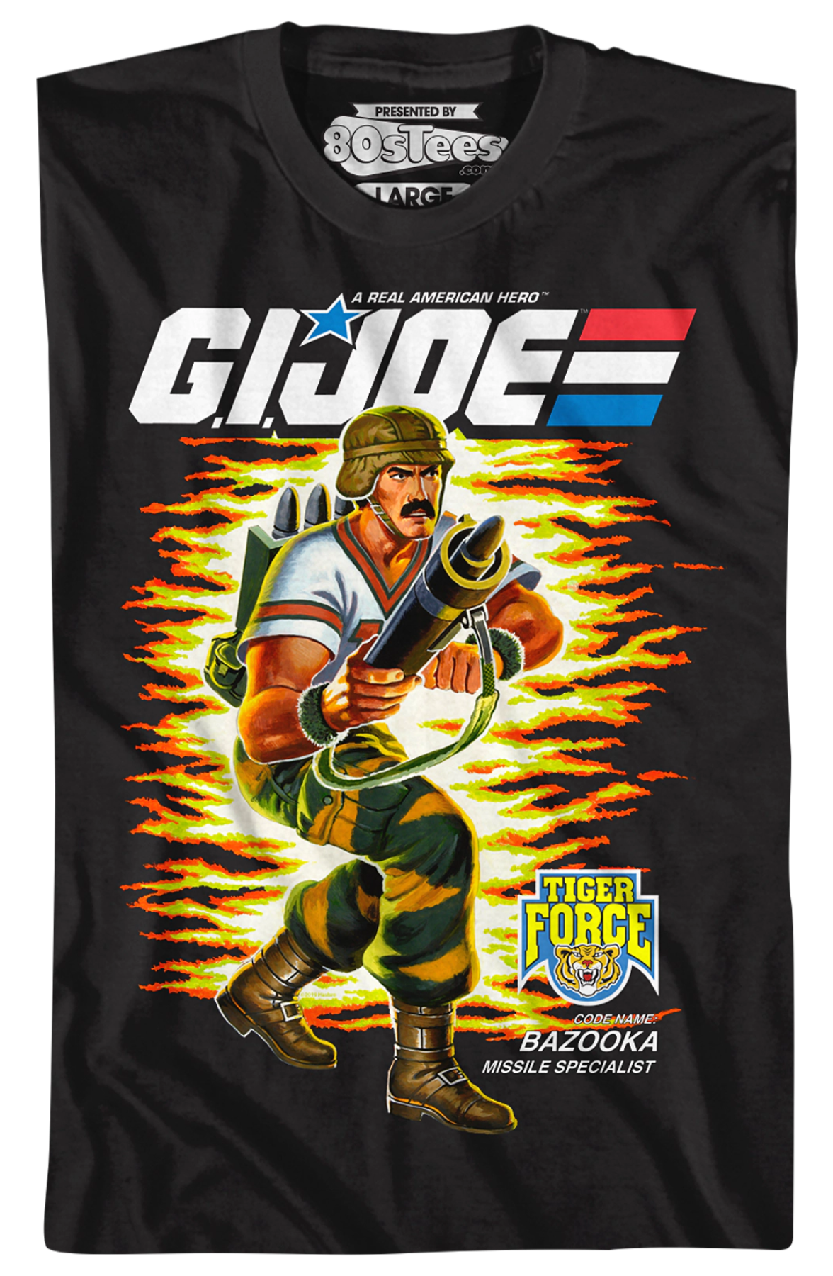 Box Art Bazooka GI Joe T-Shirt Hoodie, Sweatshirt | CiraTrend.com (Image 2)