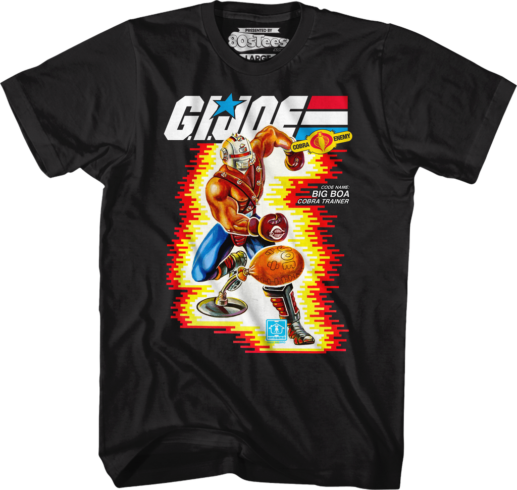 Box Art Big Boa GI Joe T-Shirts, Hoodie, Sweatshirt