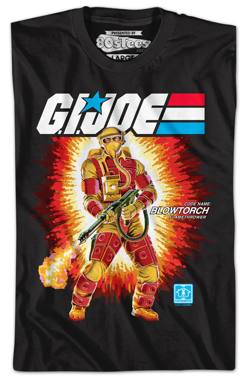 Box Art Blowtorch GI Joe T-Shirt Hoodie, Sweatshirt | CiraTrend.com (Image 2)
