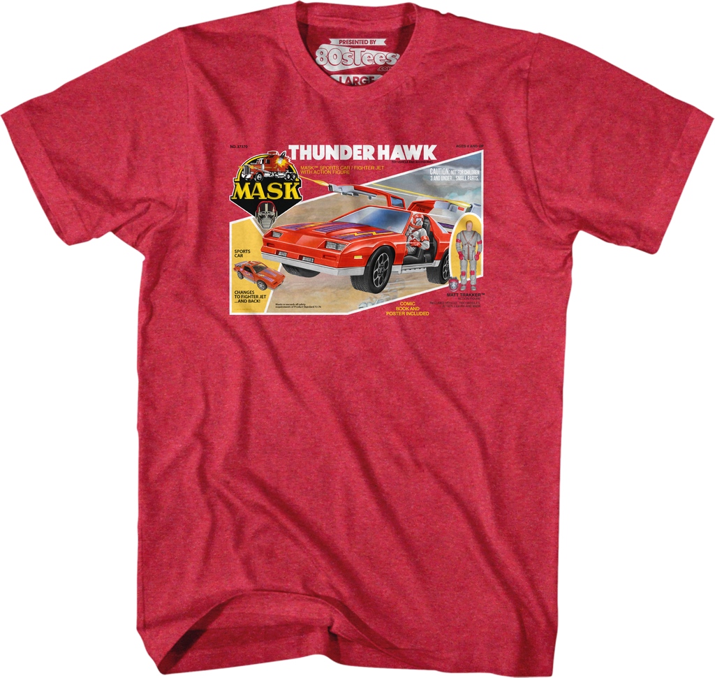 Retro Box Art Thunderhawk MASK T-Shirt Hoodie, Sweatshirt | CiraTrend.com (Image 1)