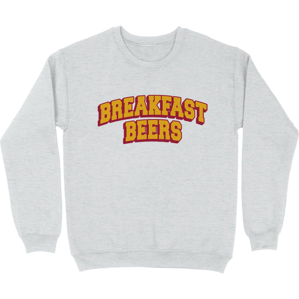 Breakfast Beers Crewneck Sweatshirt T-Shirts, Hoodie | CiraTrend.com (Image 1)