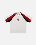 Brentford 90s Heavyweight Panelled Tee Hoodie, Sweatshirt | CiraTrend.com (Image 1)