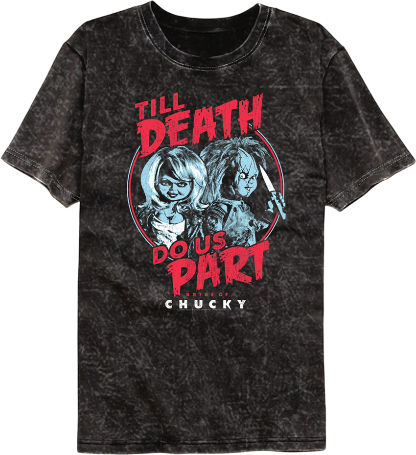 Till Death Do Us Part Child's Play Mineral Wash T-Shirt Hoodie, Sweatshirt | CiraTrend.com (Image 1)