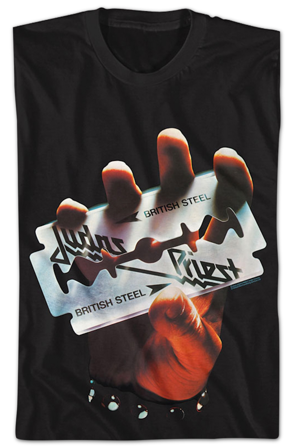 British Steel Album Cover Judas Priest T-Shirt Hoodie, Sweatshirt | CiraTrend.com (Image 2)