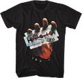 British Steel Album Cover Judas Priest T-Shirt Hoodie, Sweatshirt | CiraTrend.com (Image 1)
