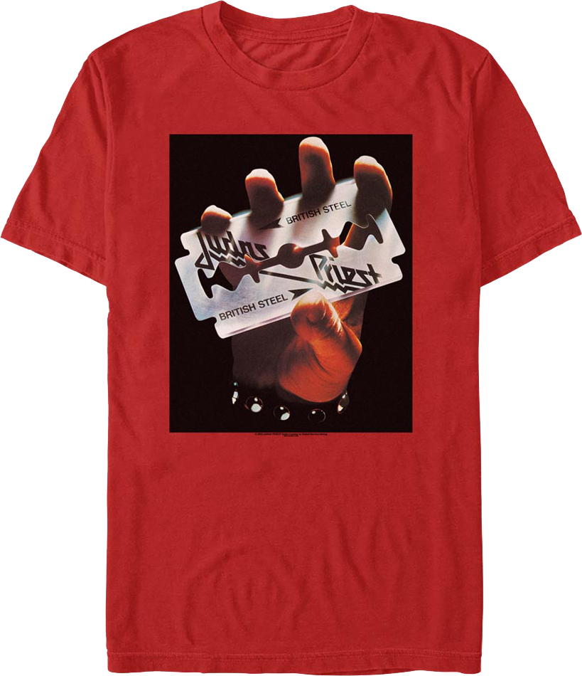 British Steel Judas Priest T-Shirt Hoodie, Sweatshirt | CiraTrend.com (Image 1)
