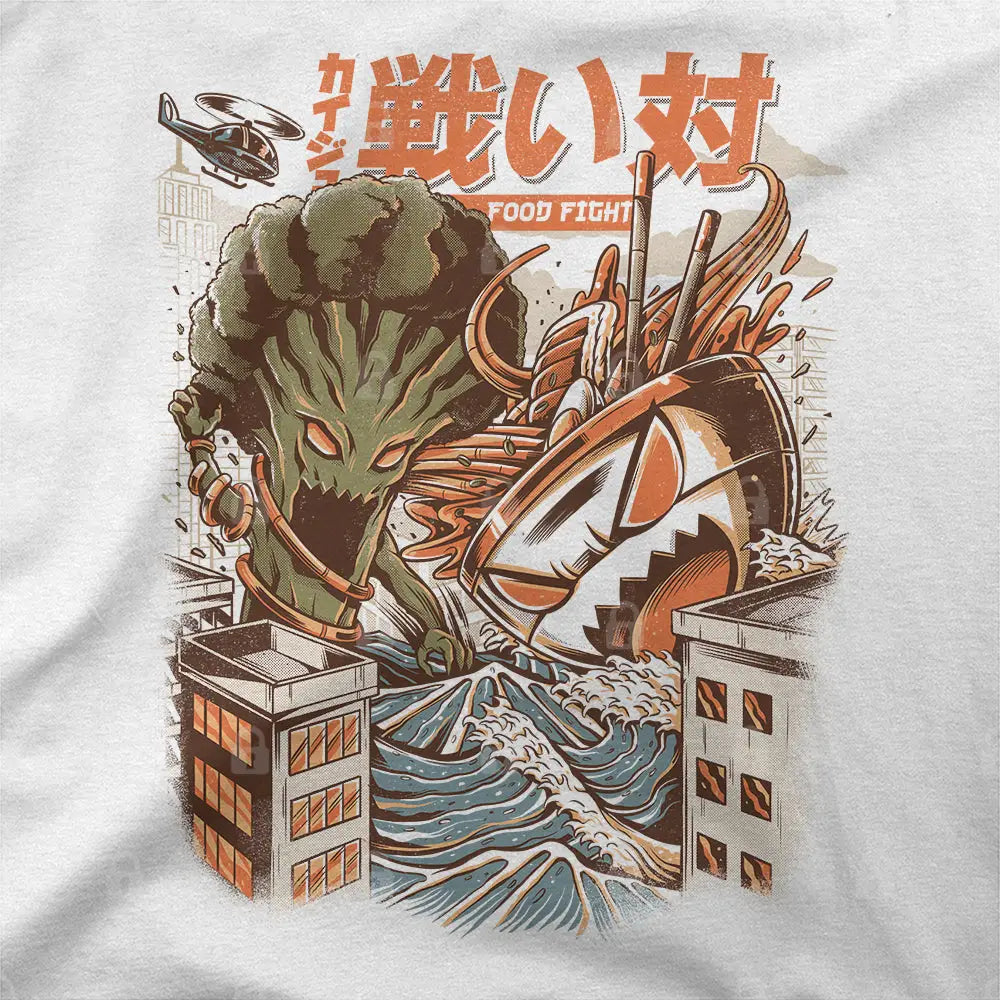 Brocco vs Ramen Kaijus T-Shirt Hoodie, Sweatshirt | CiraTrend.com (Image 1)