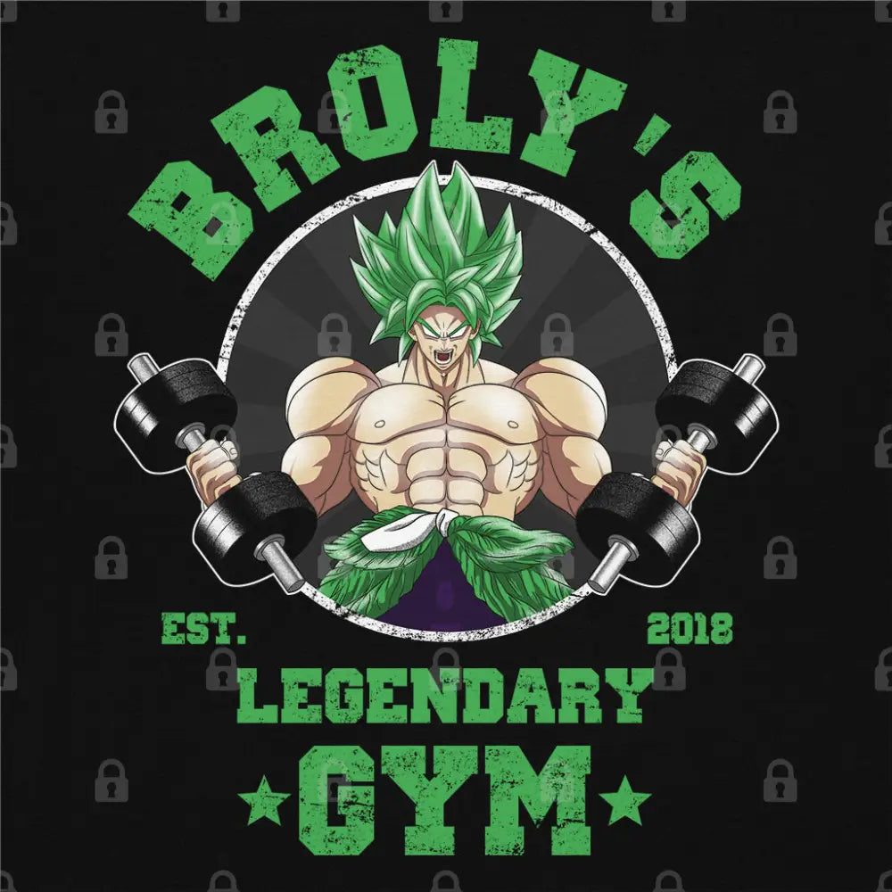 Broly's Legendary Gym T-Shirt Hoodie, Sweatshirt | CiraTrend.com (Image 1)