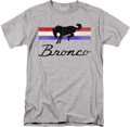 Bronco Red, White & Blue Stripes Ford T-Shirt Hoodie, Sweatshirt | CiraTrend.com (Image 1)