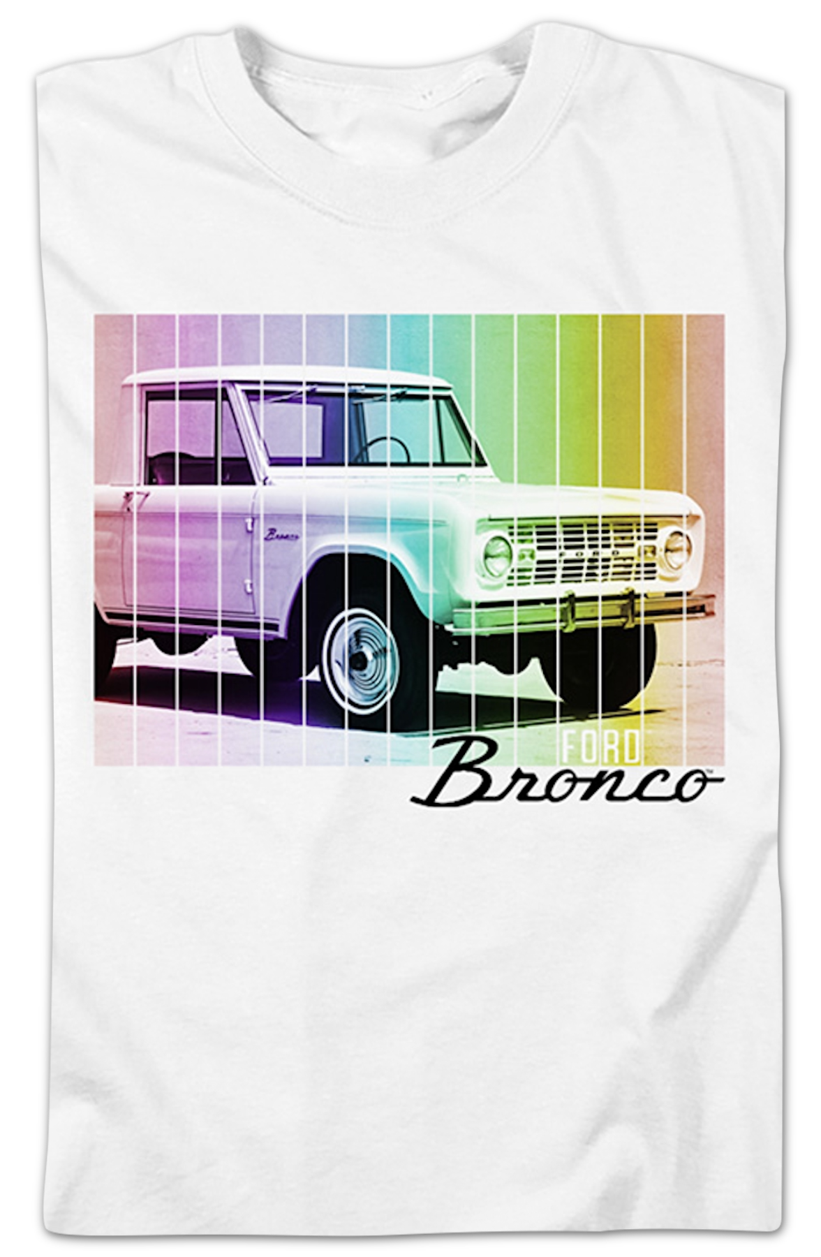 Bronco Retro Panels Ford T-Shirt Hoodie, Sweatshirt | CiraTrend.com (Image 2)