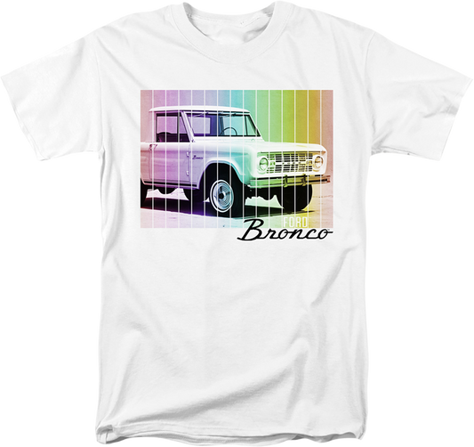 Bronco Retro Panels Ford T-Shirt