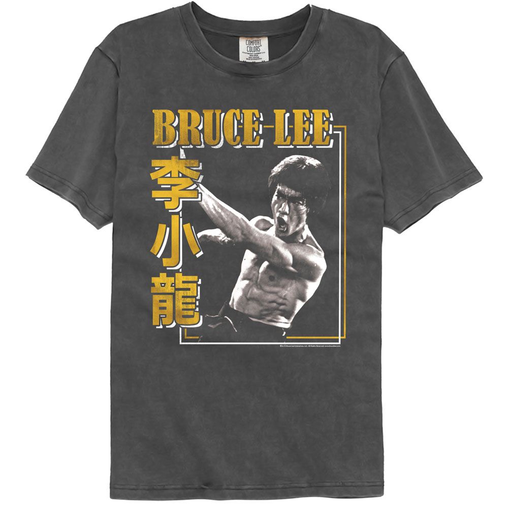 Bruce Lee Perpendicular Punch Comfort Colors T-Shirt Hoodie, Sweatshirt | CiraTrend.com