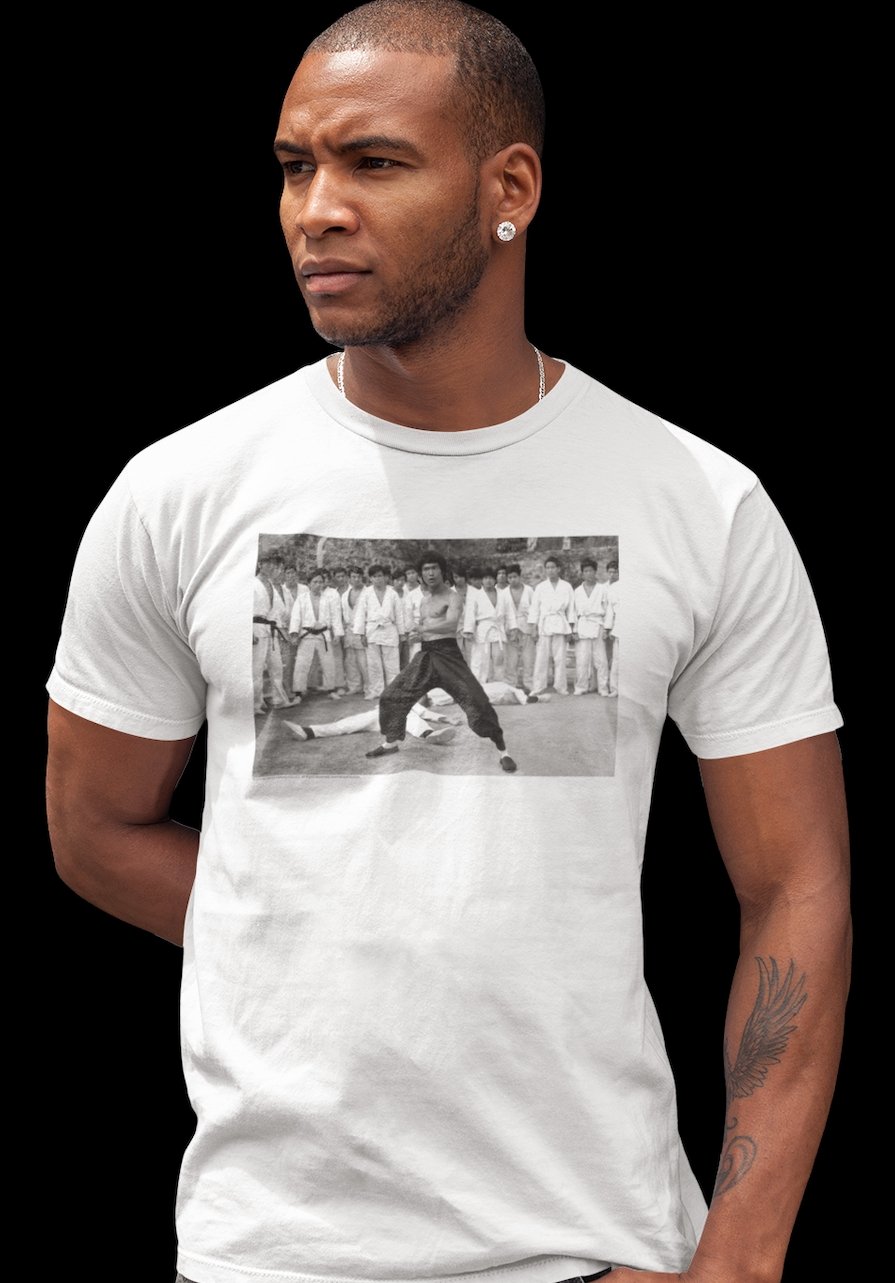 Bruce Lee Power Stance T-Shirt Hoodie, Sweatshirt | CiraTrend.com (Image 1)