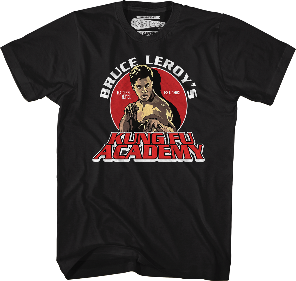 Bruce Leroy's Kung Fu Academy The Last Dragon T-Shirt Hoodie, Sweatshirt | CiraTrend.com (Image 1)