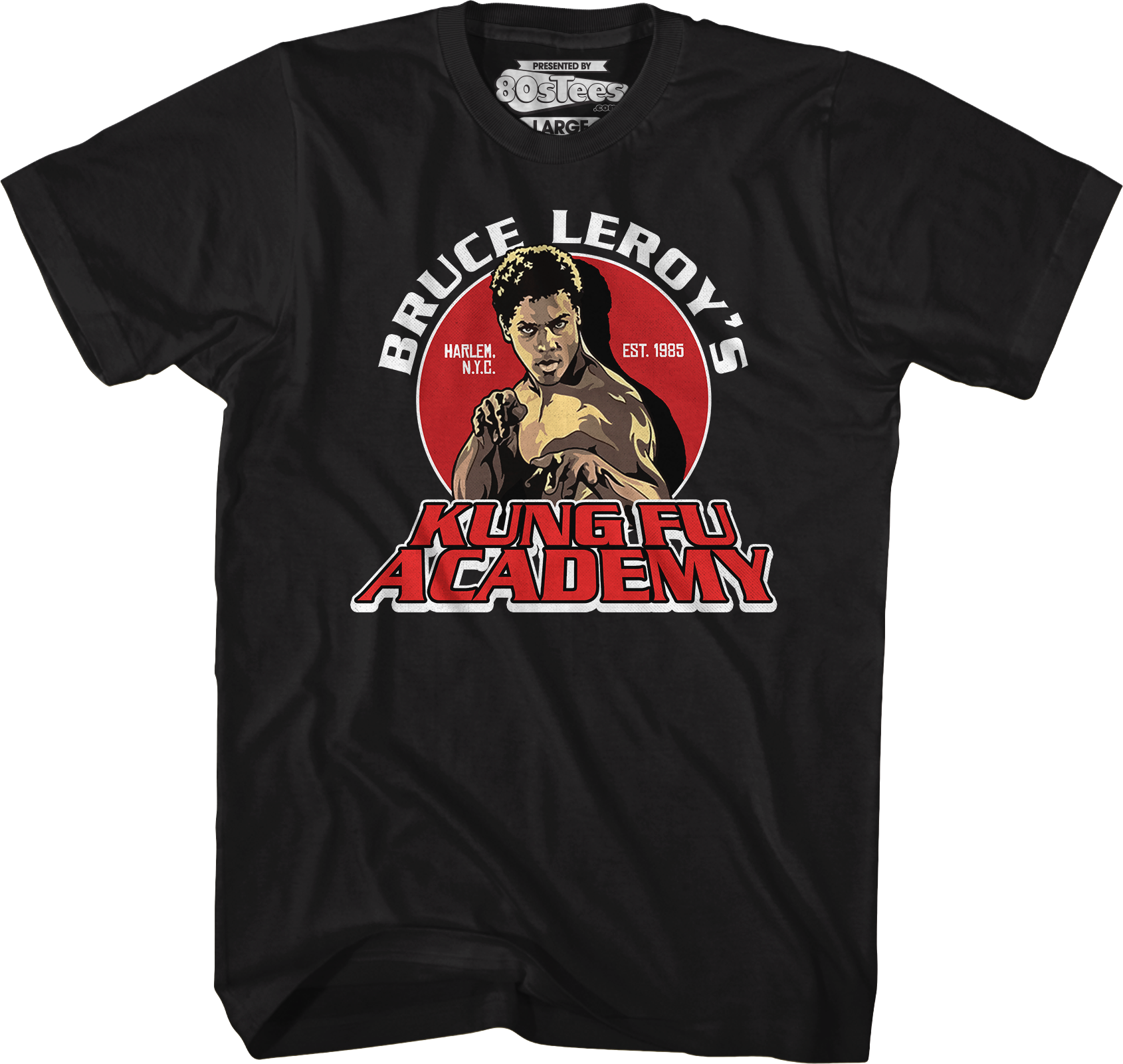 Bruce Leroy's Kung Fu Academy The Last Dragon T-Shirt Hoodie, Sweatshirt | CiraTrend.com (Image 1)