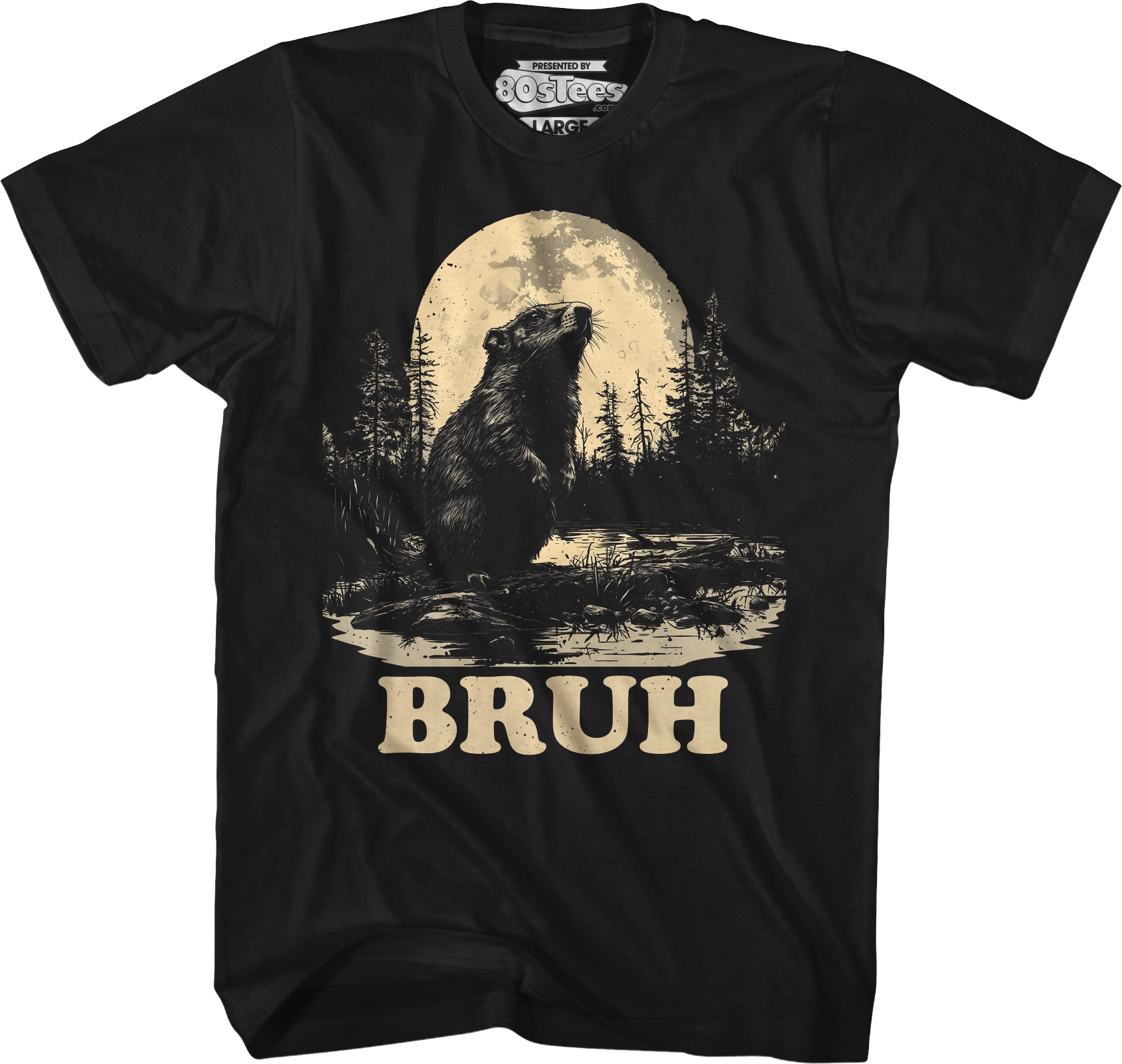 Bruh Groundhog T-Shirt Hoodie, Sweatshirt | CiraTrend.com (Image 1)