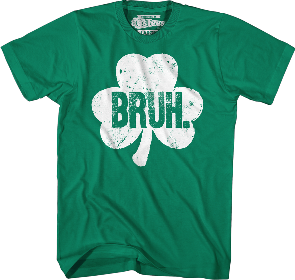 Bruh Shamrock T-Shirt Hoodie, Sweatshirt | CiraTrend.com (Image 4)