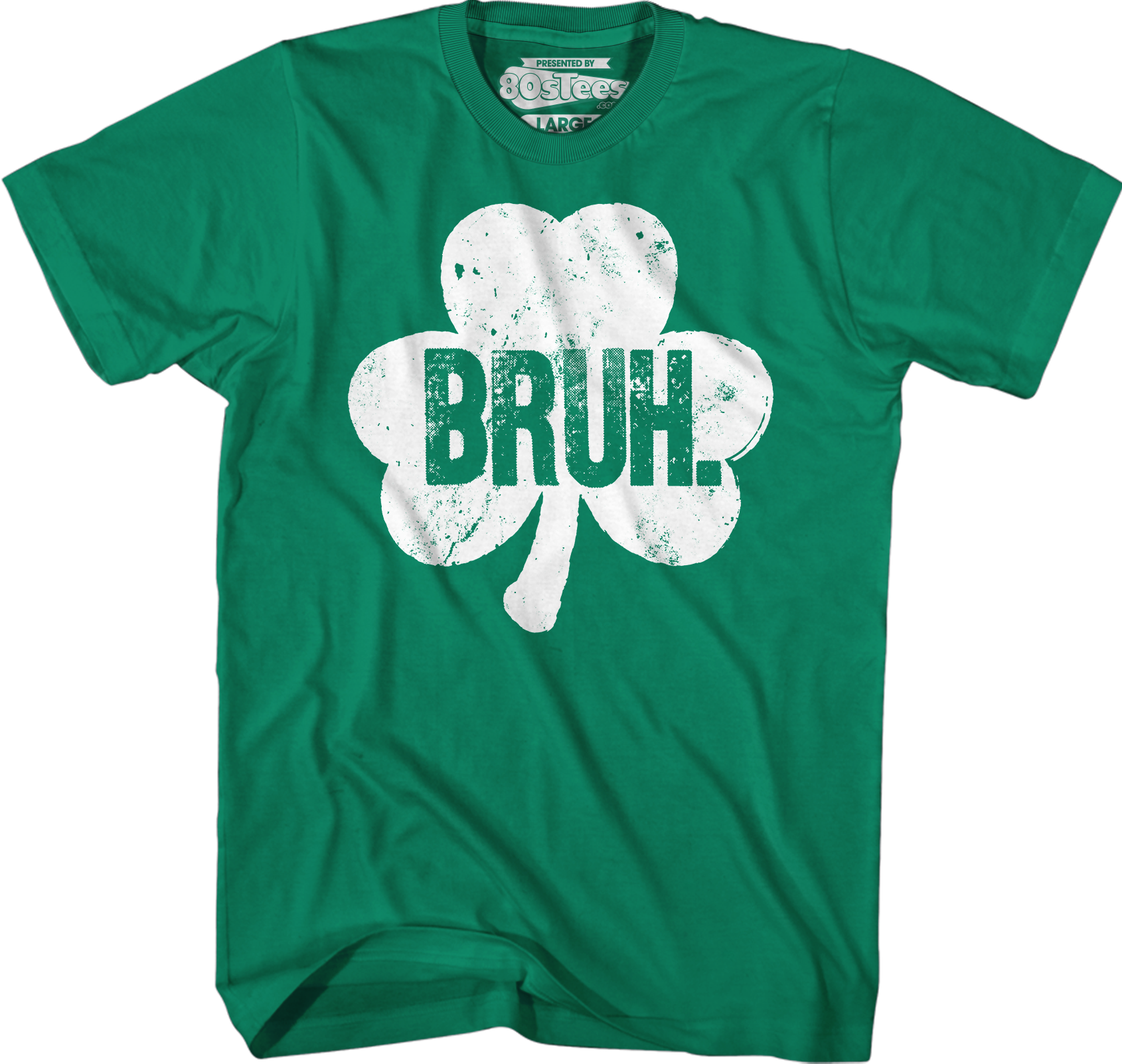 Bruh Shamrock T-Shirt Hoodie, Sweatshirt | CiraTrend.com (Image 4)