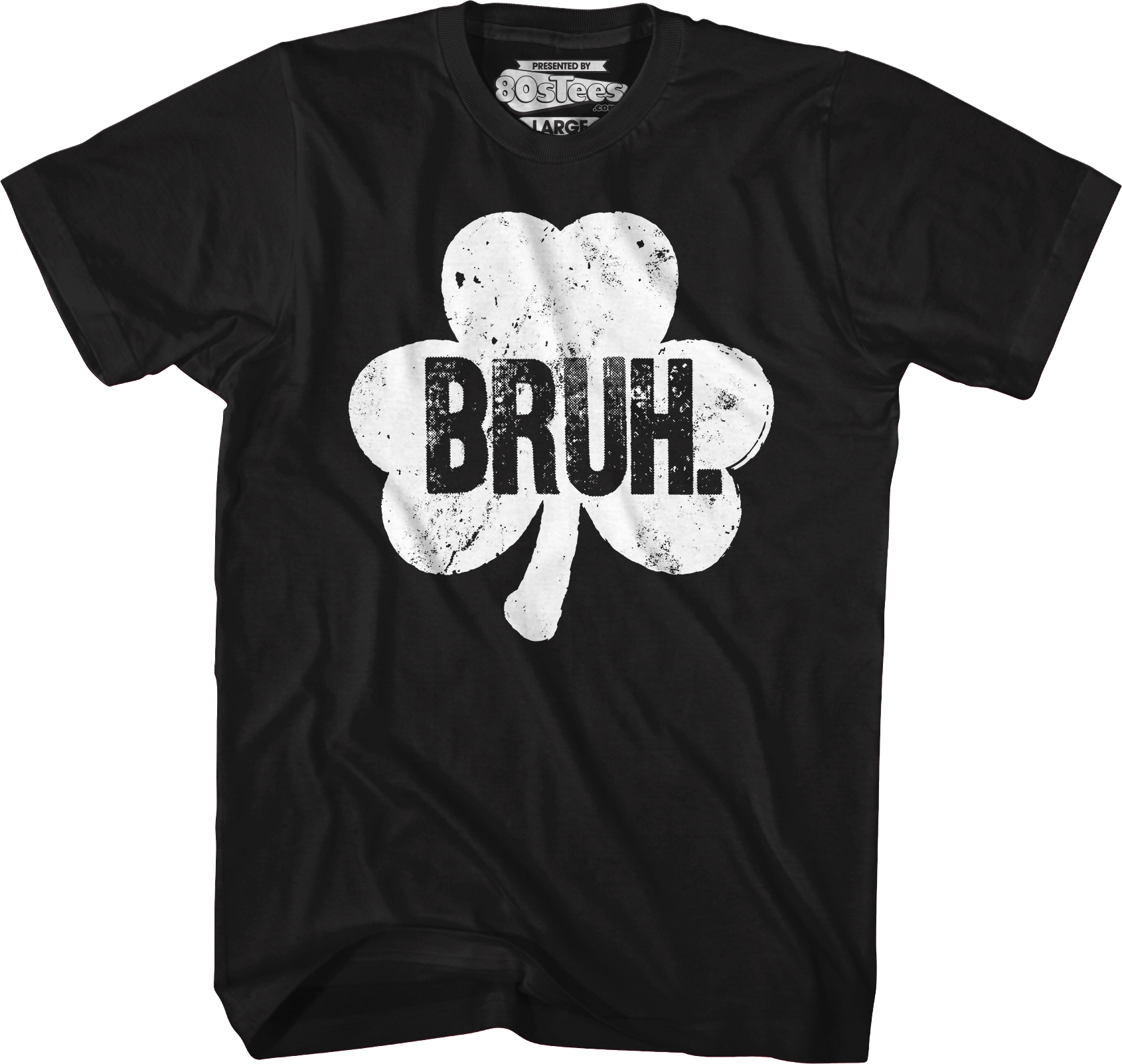 Bruh Shamrock T-Shirt Hoodie, Sweatshirt | CiraTrend.com (Image 1)