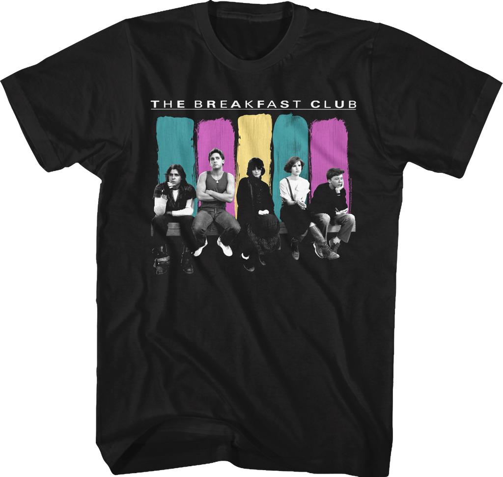 Brush Strokes Breakfast Club T-Shirt Hoodie, Sweatshirt | CiraTrend.com (Image 1)