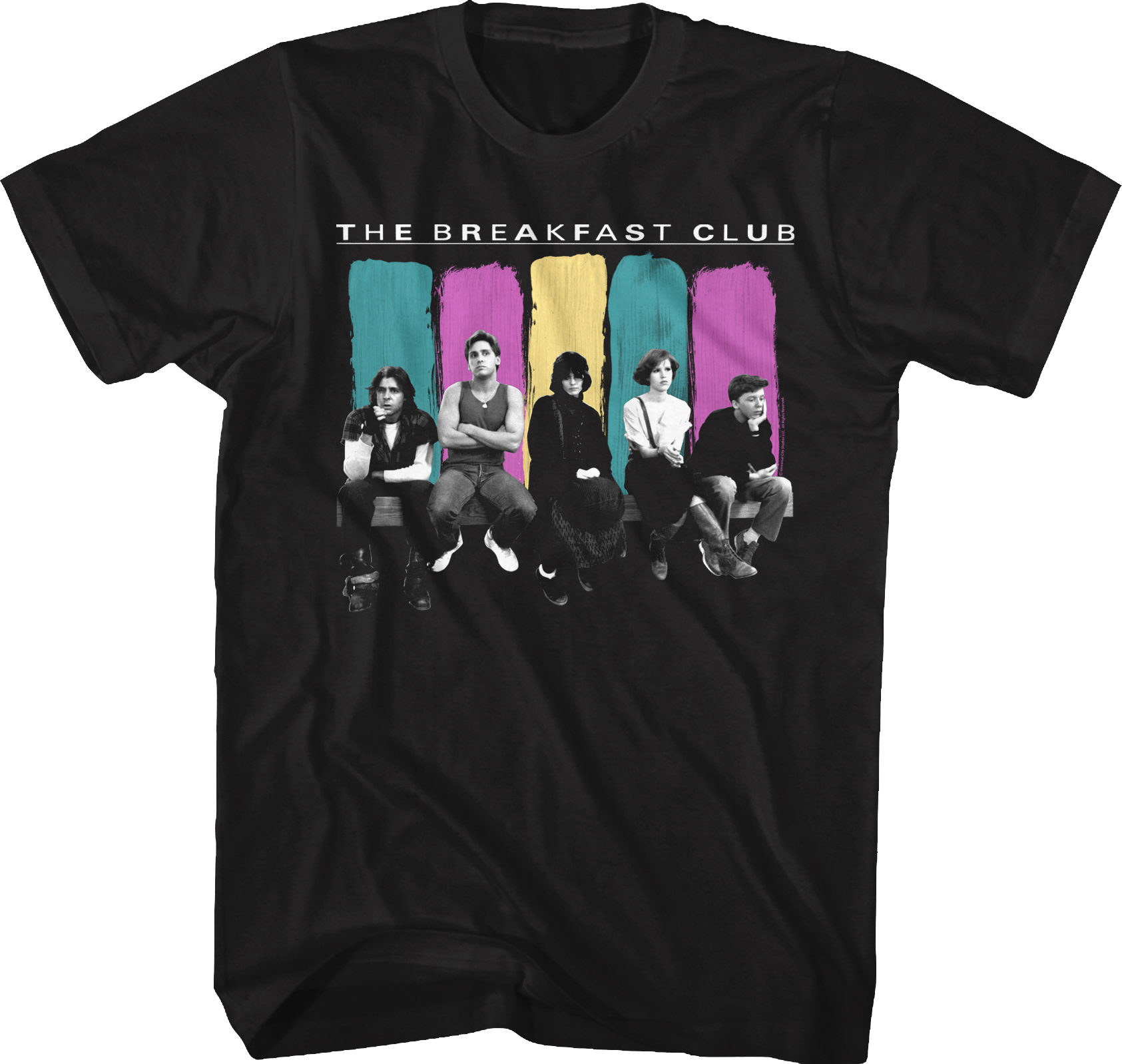 Brush Strokes Breakfast Club T-Shirt Hoodie, Sweatshirt | CiraTrend.com (Image 1)