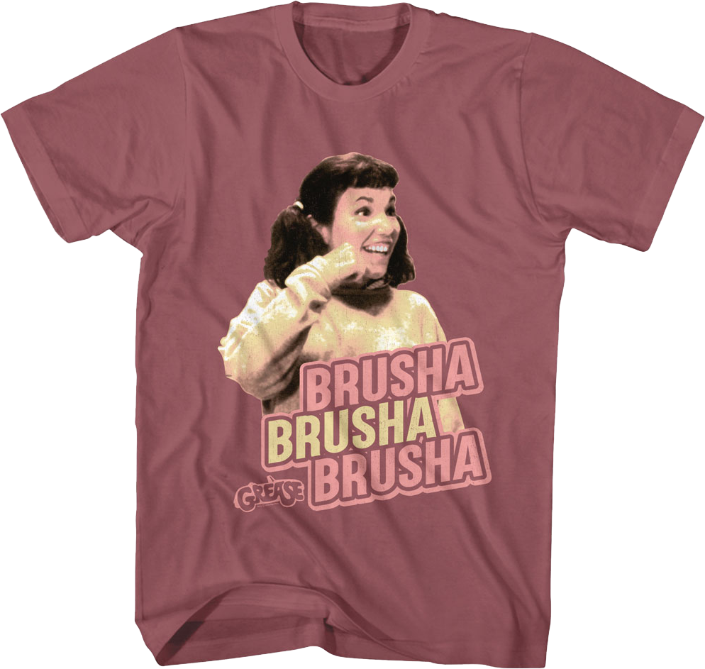 Brusha Brusha Brusha Grease T-Shirt Hoodie, Sweatshirt | CiraTrend.com (Image 1)