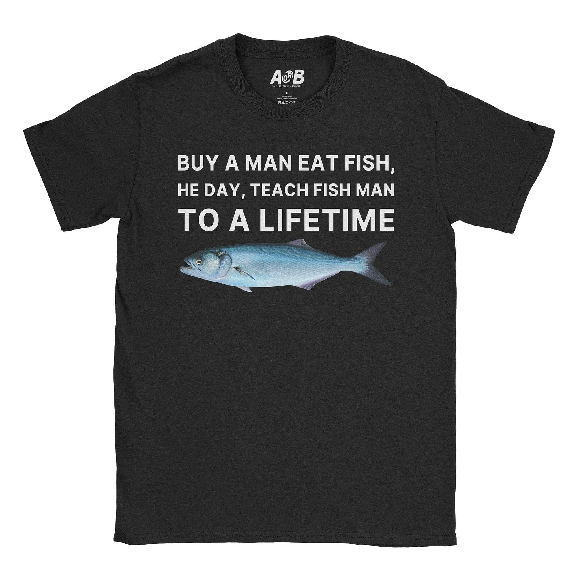 Man Eat Fish T-Shirt Hoodie, Sweatshirt | CiraTrend.com (Image 2)