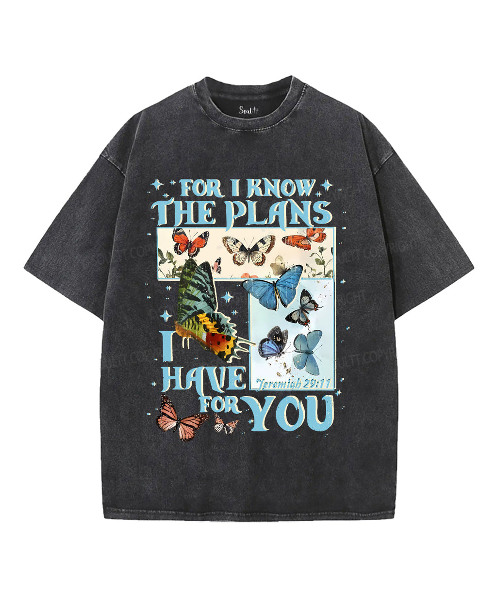 The Plans I Have For You Unisex Washed Christian T-shirt Style002 Hoodie, Sweatshirt | CiraTrend.com (Image 1)