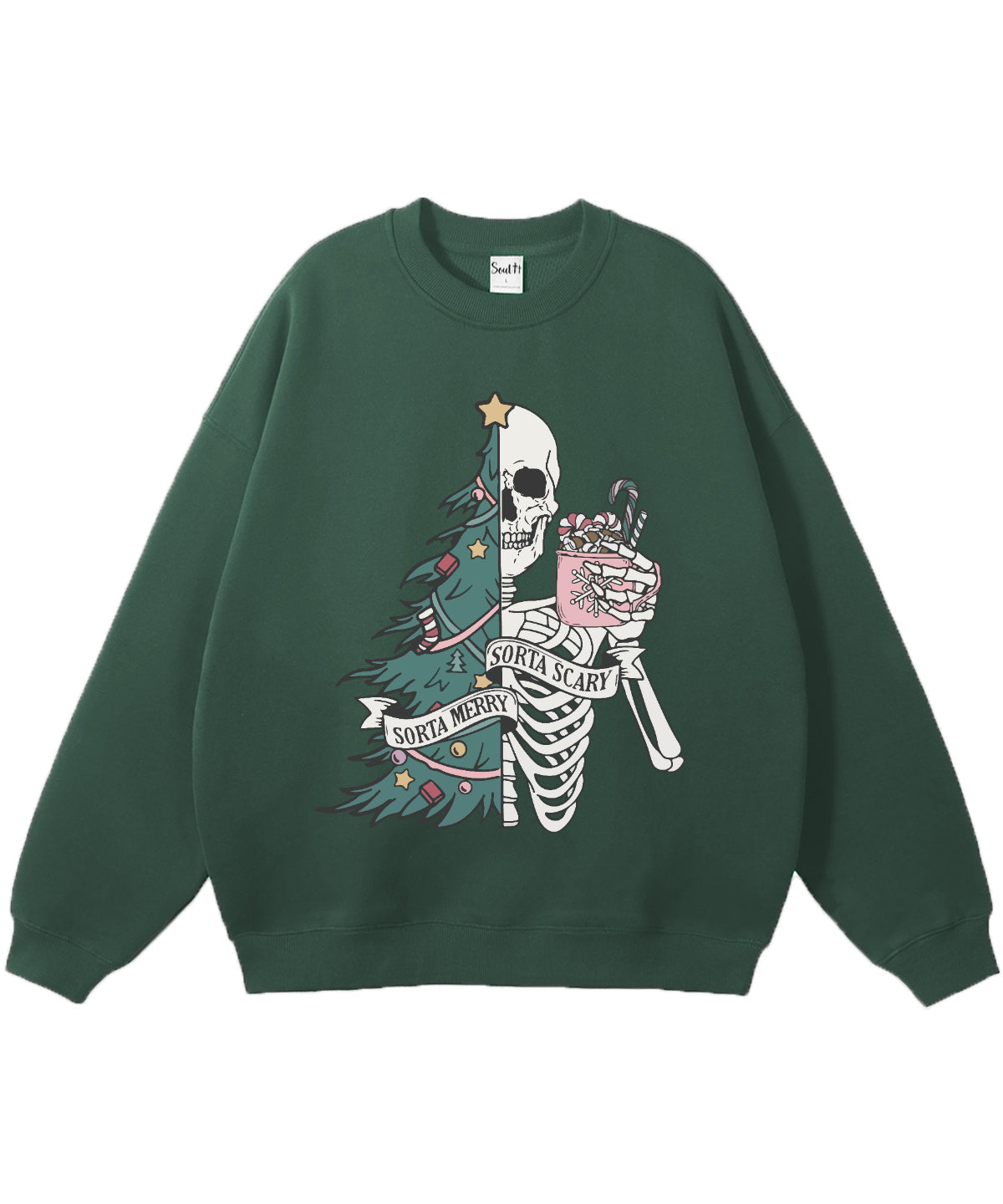 Sorta Merry Sorta Scary Cotton Christian Sweatshirt T-Shirts, Hoodie | CiraTrend.com (Image 2)