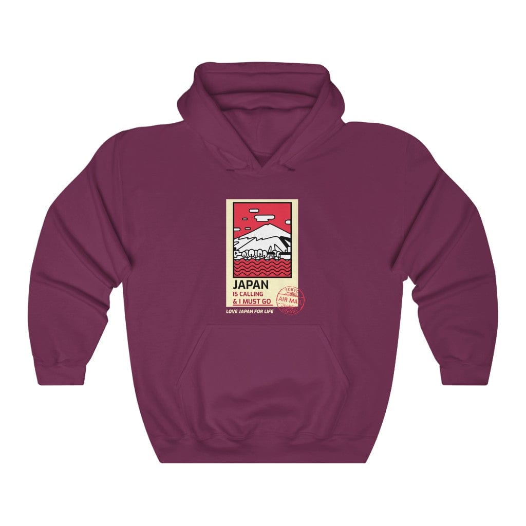 Japan Is Calling And I Must Go - V2 Unisex Hoodie T-Shirts, Sweatshirt | CiraTrend.com (Image 4)