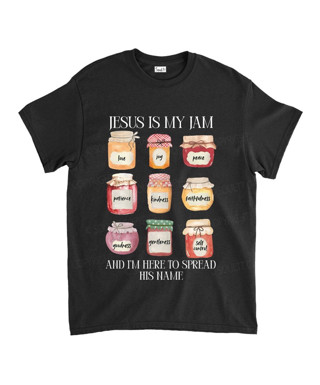 Jesus Is My Jam Cotton Christian T-Shirts, Hoodie, Sweatshirt