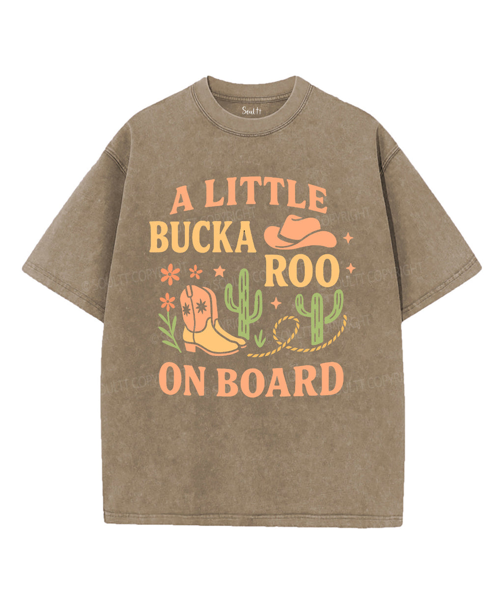 A Little Bucka Roo On Board Unisex Washed Christian T-shirt Hoodie, Sweatshirt | CiraTrend.com (Image 5)
