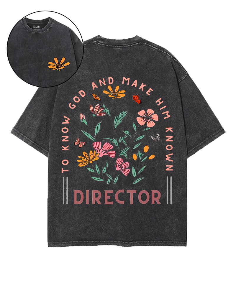 Make Him Known Double Sided Unisex Washed Christian T-shirt Hoodie, Sweatshirt | CiraTrend.com (Image 1)