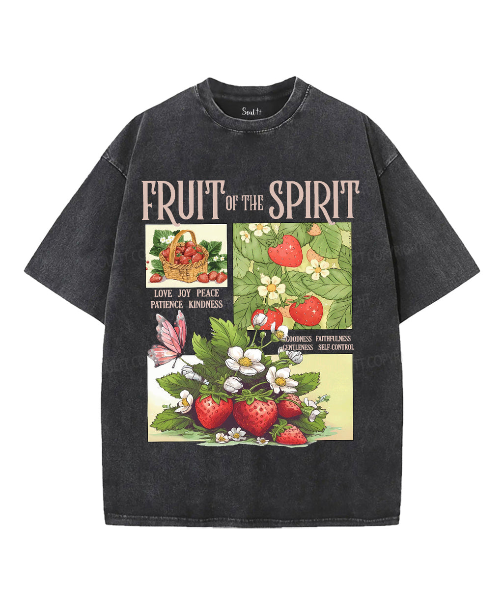 Fruit Spirit Washed Christian Style009 T-Shirts, Hoodie, Sweatshirt