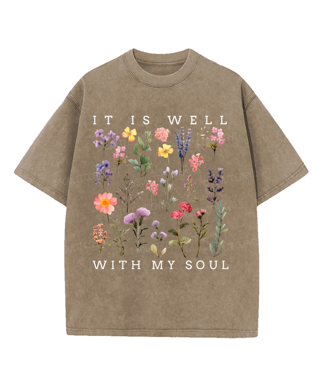 It Is Well With My Soul Washed Christian T-shirt Style023 Hoodie, Sweatshirt | CiraTrend.com (Image 5)