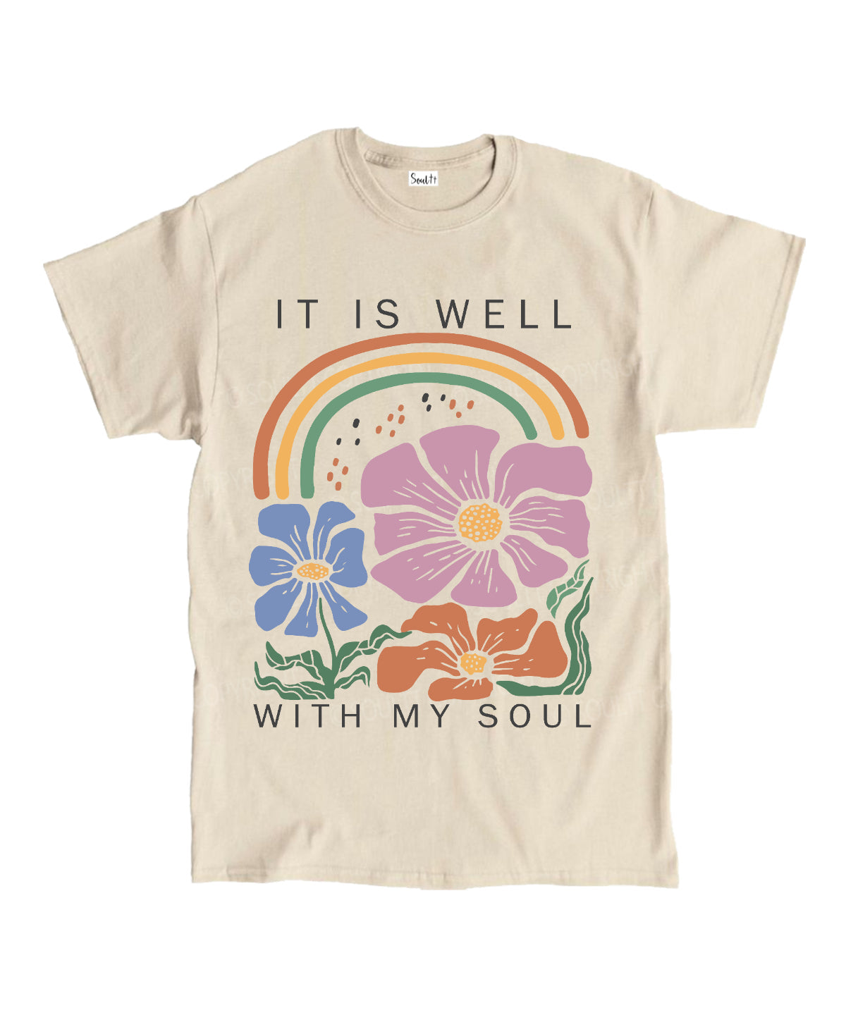 Is Well My Soul Cotton Christian Style009 T-Shirts, Hoodie, Sweatshirt