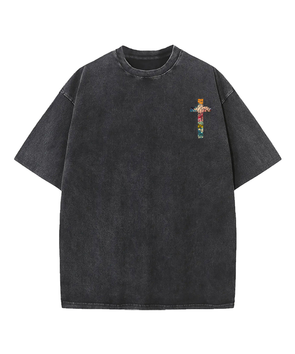 Ukiyo-e God Turns Double Sided Washed Christian T-shirt Hoodie, Sweatshirt | CiraTrend.com (Image 2)