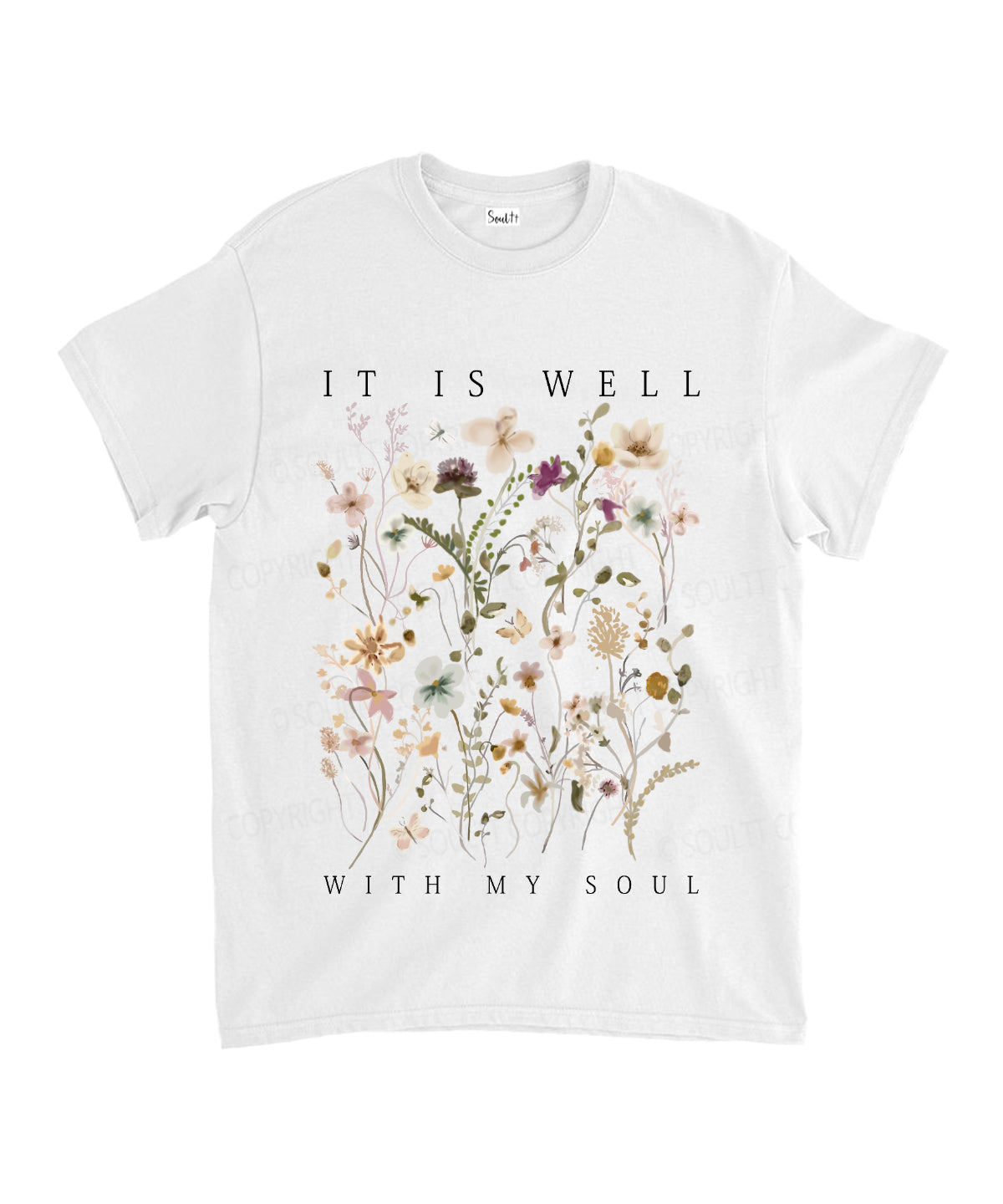 Is Well My Soul Cotton Christian T-Shirts, Hoodie, Sweatshirt