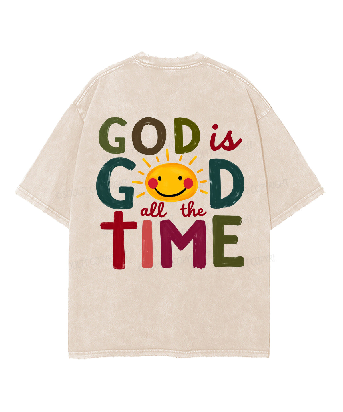 God Is Good Double Sided Washed Christian Style005 T-Shirts, Hoodie, Sweatshirt