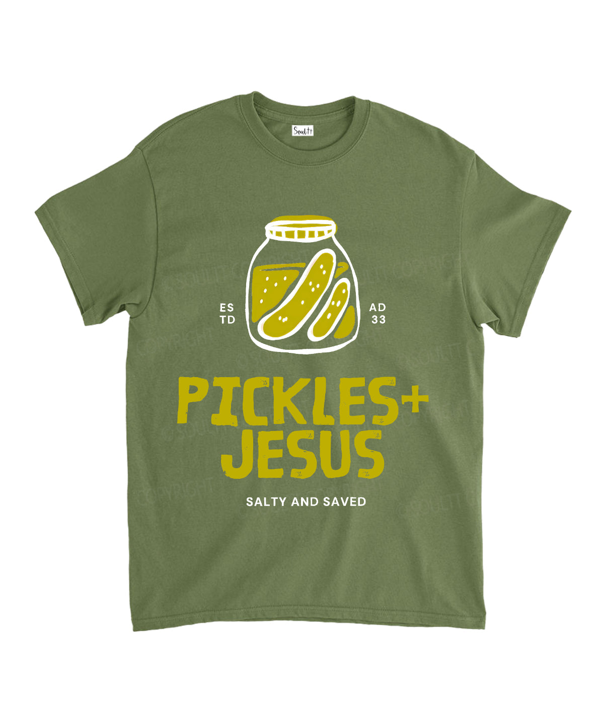 Salty And Saved Unisex Cotton Christian T-Shirt Hoodie, Sweatshirt | CiraTrend.com (Image 5)