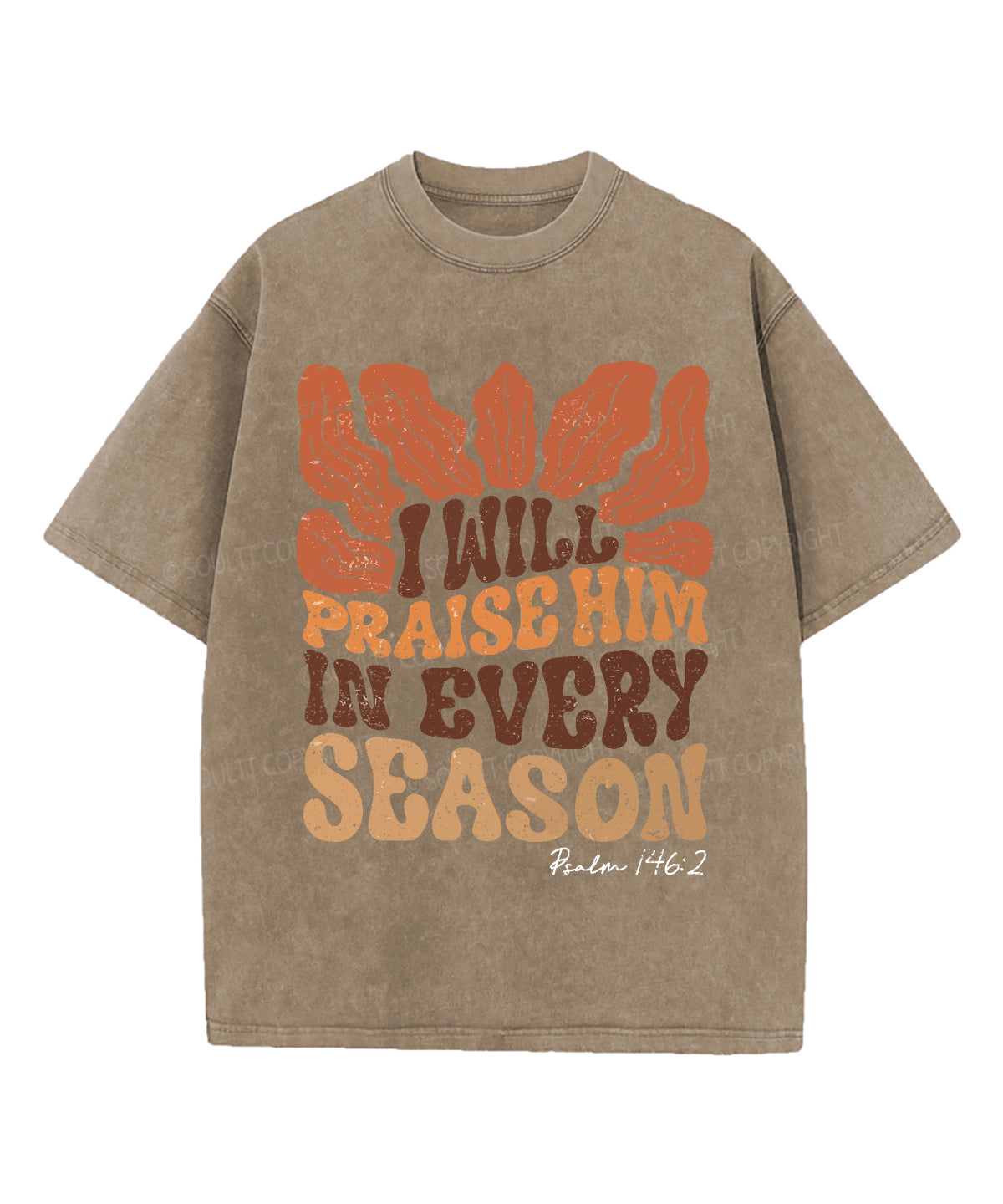 I Will Praise Hime Washed Christian T-shirt Hoodie, Sweatshirt | CiraTrend.com (Image 5)