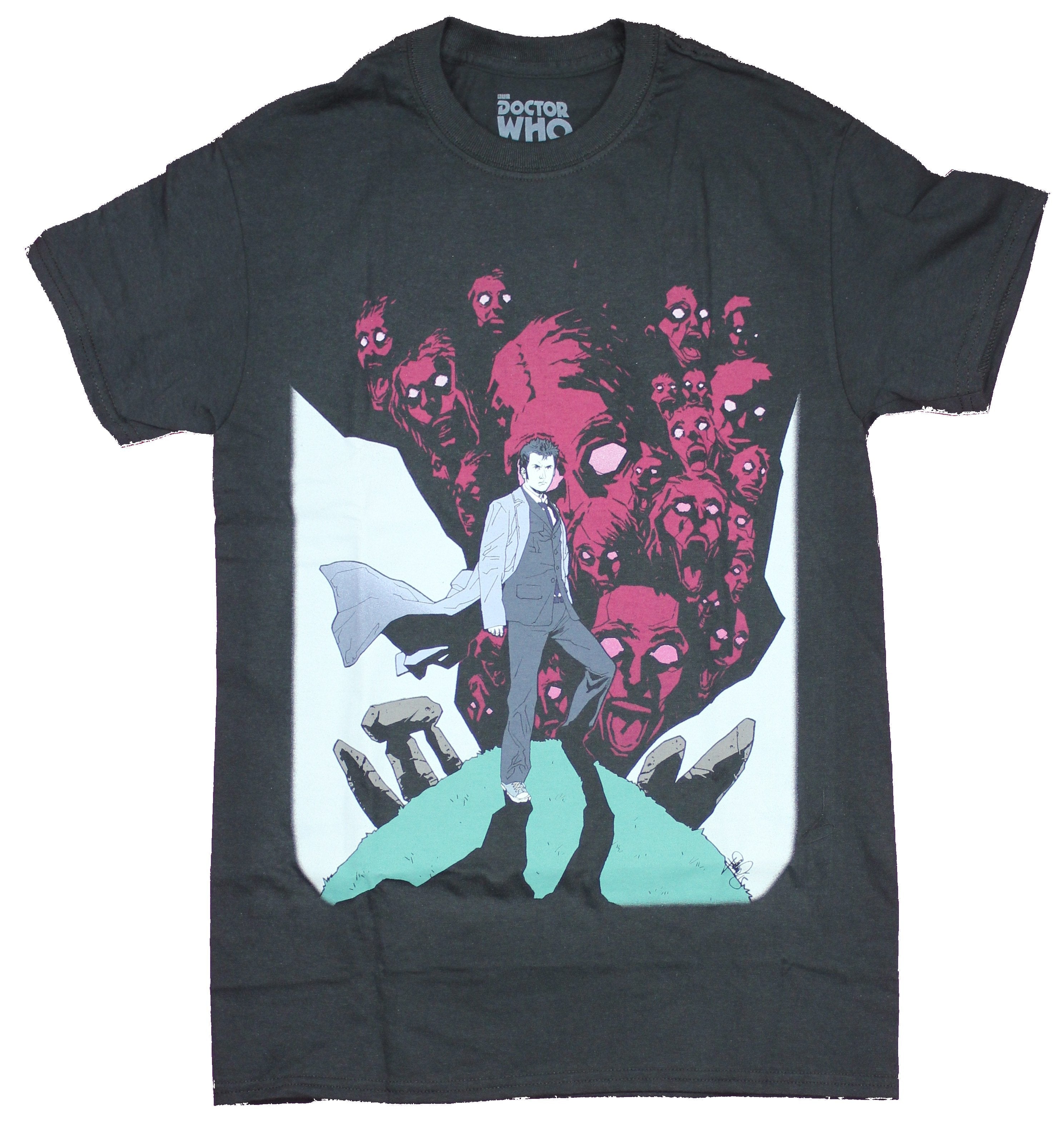 Doctor Who Mens  T-Shirt - Dark Horrors Behind the Tenth Doctor Hoodie, Sweatshirt | CiraTrend.com