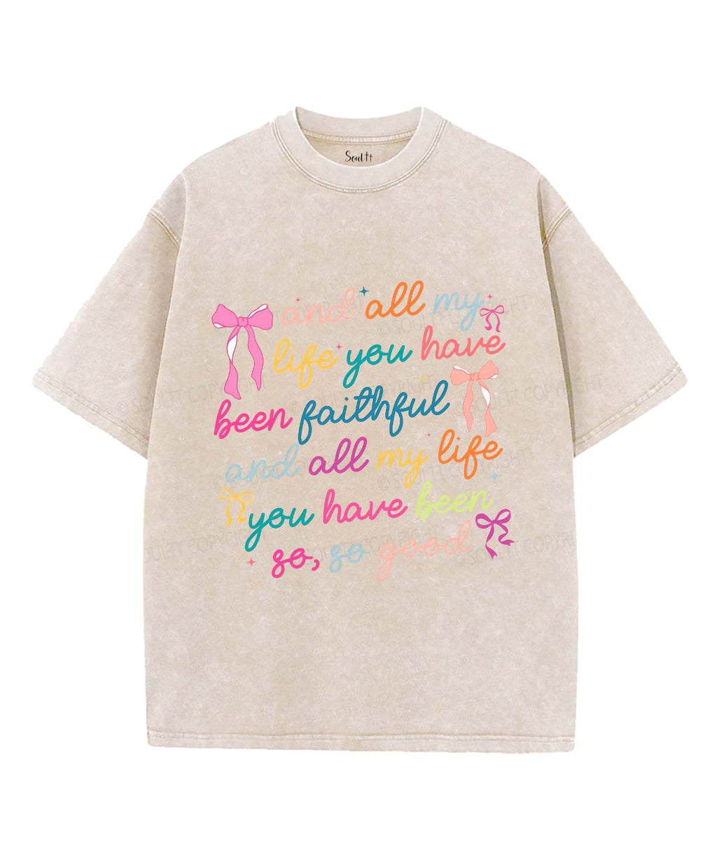 And All My Life Unisex Washed Christian T-shirt Hoodie, Sweatshirt | CiraTrend.com (Image 4)