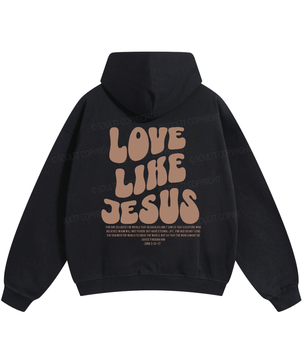 Love Like Jesus Cotton Christian Hoodie T-Shirts, Sweatshirt | CiraTrend.com (Image 4)