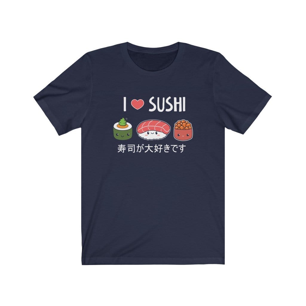 I Love Sushi Unisex Tee Hoodie, Sweatshirt | CiraTrend.com (Image 4)