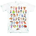 Street Fighter II Mens T-Shirt - Giant Chibi Character Collection Image Hoodie, Sweatshirt | CiraTrend.com